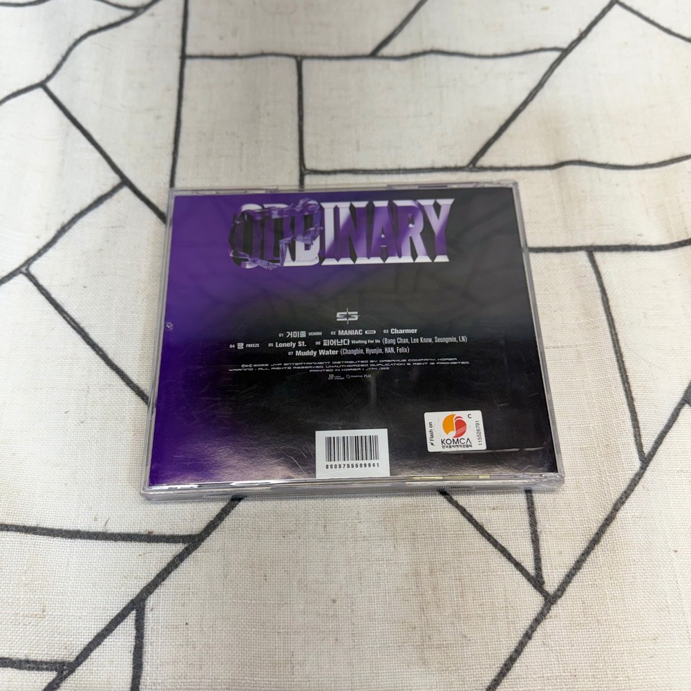 Stray Kids ODDINARY CD Album Jewel Case Purple Changbin Version K-Pop Mini Album - Picture 4 of 6
